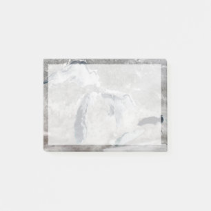 Eis auf den Großen Seen, Staaten. Post-it Klebezettel