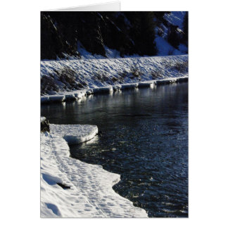 Eis auf der Blackfoot-Karte