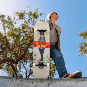 Eis aus meinem Stadt-Skateboard Skateboard