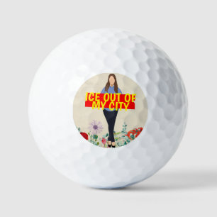 Eis aus meinen Stadtgolfbällen Golfball