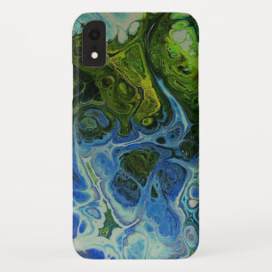 Eis Blue and Olive Swirl Case-Mate Handy Case
