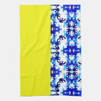 Eis Blue Snowboarder Sky Yellow Snowboarder Sport Geschirrtuch