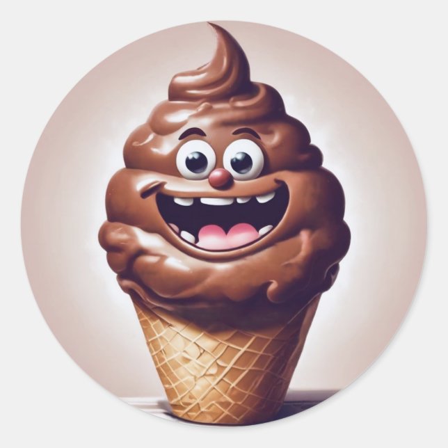 Eis Cream Days Aufkleber (Vorderseite)