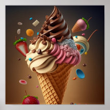 Eis Creme Digital Art