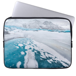 Eis des gefrorenen Gletschers, Island Laptopschutzhülle