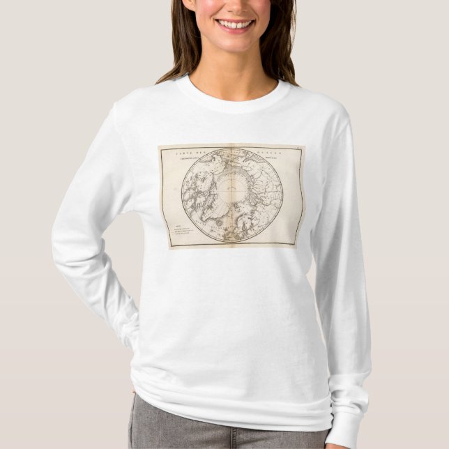 Eis-Diagramm nördlich T-Shirt (Vorderseite)