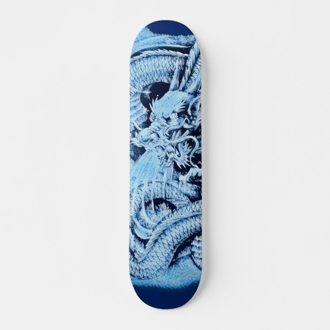 Eis-Drache-Element-kundenspezifisches Skateboard (Vorne)