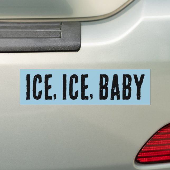 EIS, EIS, BABY-AUTOSTICKER AUTOAUFKLEBER (Auf Auto)