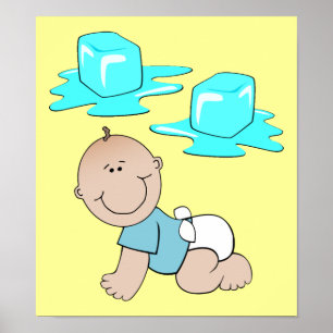Eis Eis Baby Lustiges Poster