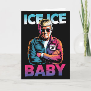 Eis eis baby retro lustig trump Eis eis baby retro Karte