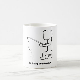 Eis-Fischen-Meisterschafts-Tassen-/Kaffeetasse Tasse