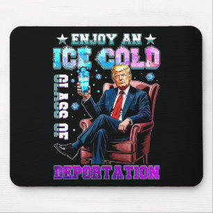 Eis Genieße Ein Eiskaltes Gl Der Abschiebung 3 Mousepad