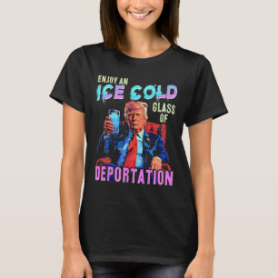 Eis genießt ein eiskaltes Gl der Deportation T-Shirt