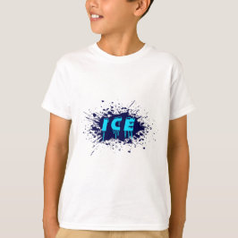 Eis-Graffiti-Typografie-Urban-Street-Art-Design T-Shirt