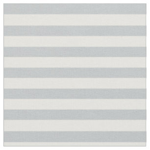 Eis grau u. Weiß Striped Stoff