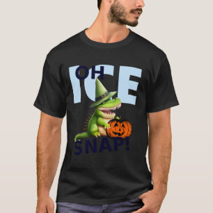 Eis-Halloween-Alligator Oh Snap! T-Shirt