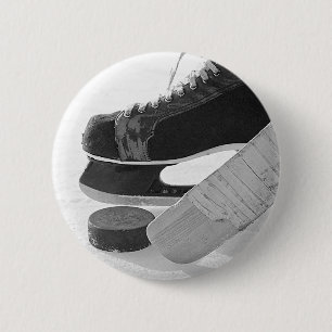 Eis-Hockey Button