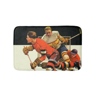 Eis-Hockey-Match Badematte