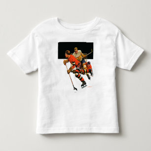 Eis-Hockey-Match Kleinkind T-shirt