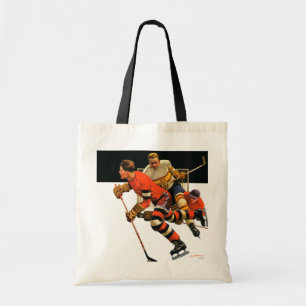 Eis-Hockey-Match Tragetasche