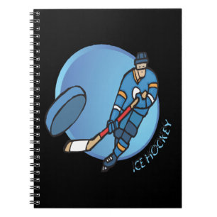 Eis-Hockey Notizblock