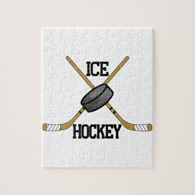 Eis-Hockey Puzzle (Vertikal)