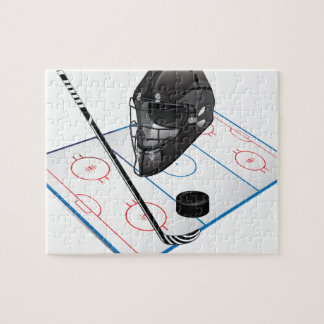 Eis-Hockey-Puzzlespiel Puzzle