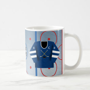 Eis-Hockey-Team-Jersey-Tasse Tasse