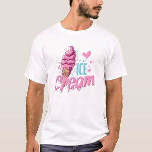Eis "Ice Cream" Softeis T-Shirt
