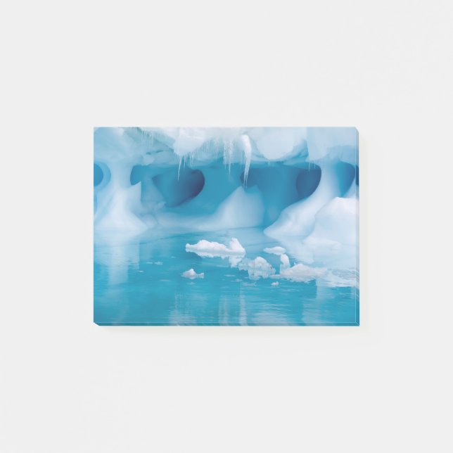 Eis in der Antarktis Post-it Klebezettel (Vorderseite)