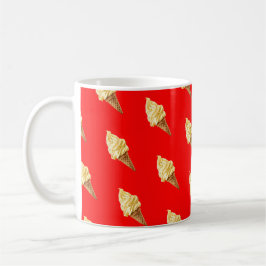 Eis Lebhaft rot Kaffeetasse