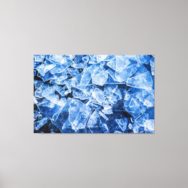 Eis Leinwanddruck (Vorderseite)