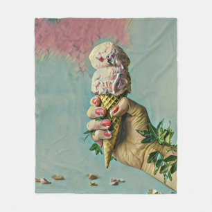 Eis-Lieblingsgeschenk Fleecedecke