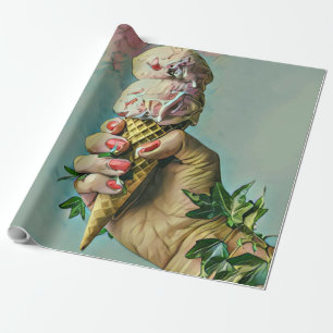 Eis-Lieblingsgeschenk Geschenkpapier