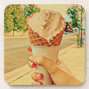 Eis-Lieblingsgeschenk Getränkeuntersetzer