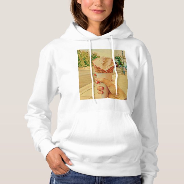 Eis-Lieblingsgeschenk Hoodie (Vorderseite)