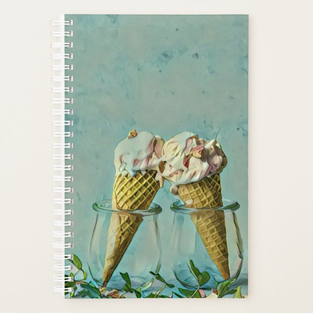 Eis-Lieblingsgeschenk Planer (Vorderseite)