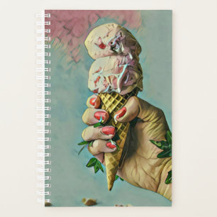 Eis-Lieblingsgeschenk Planer