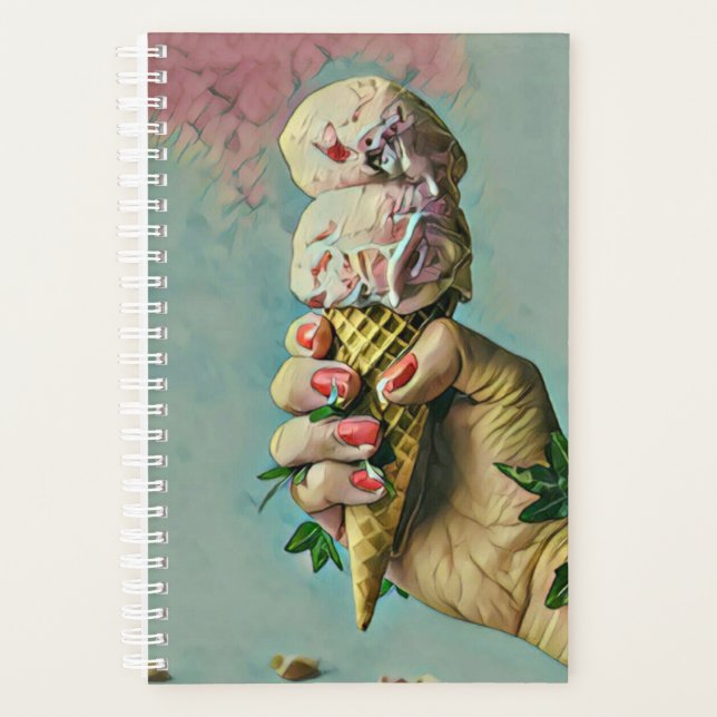 Eis-Lieblingsgeschenk Planer (Vorderseite)