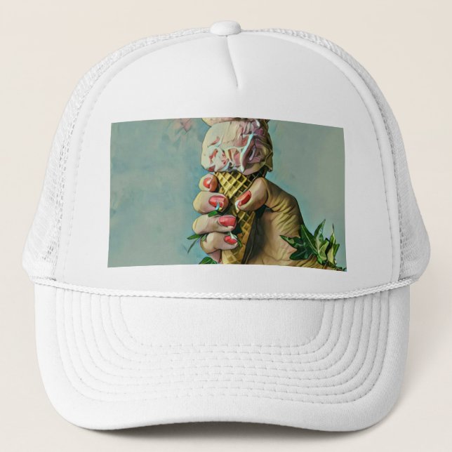 Eis-Lieblingsgeschenk Truckerkappe (Vorderseite)