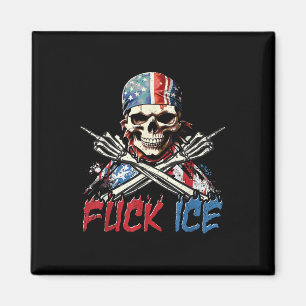 Eis lustig für Eis Retro Protest Abschiebung Not Magnet