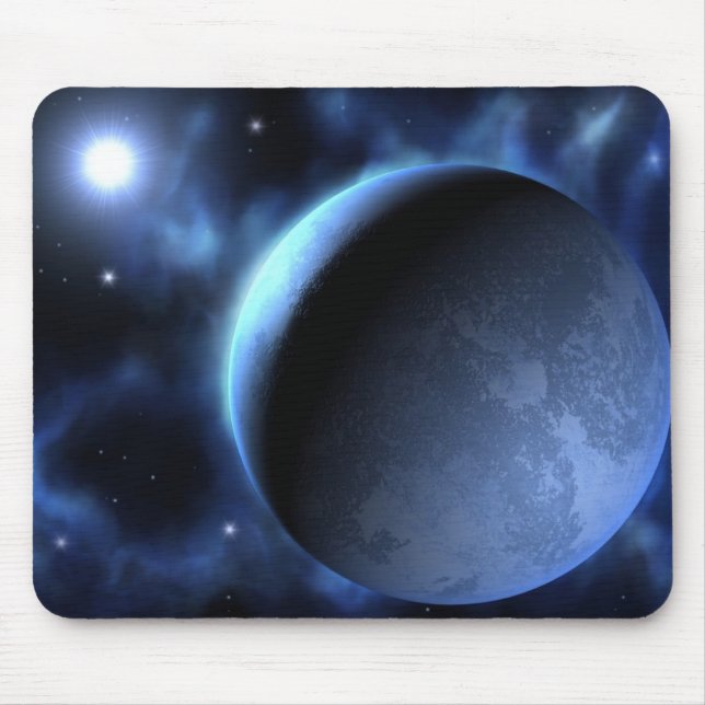Eis-Planet Mousepad (Vorne)