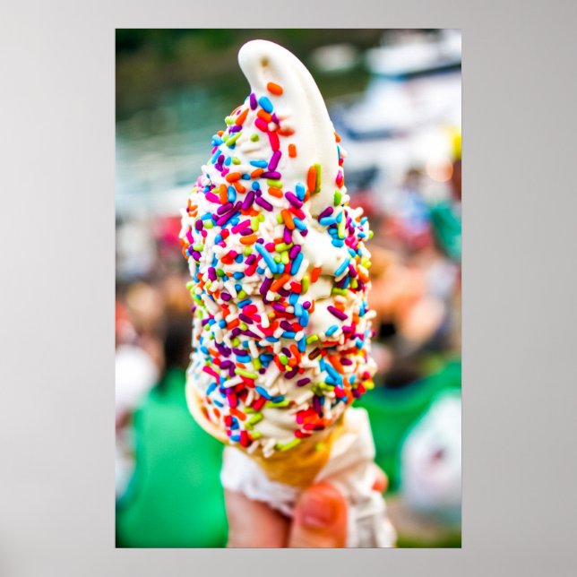 Eis-Poster Poster (Vorne)