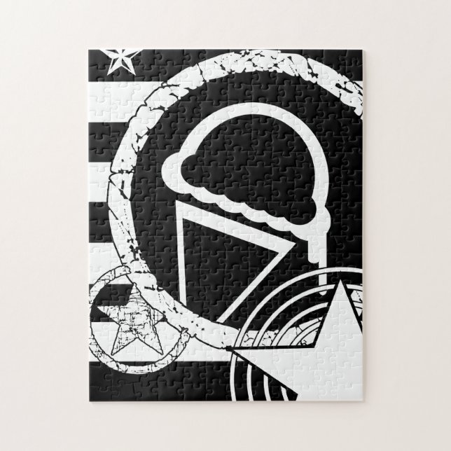 Eis punkstarz puzzle (Vertikal)