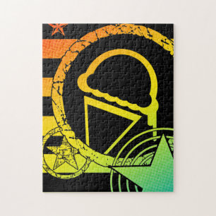 Eis punkstarz puzzle