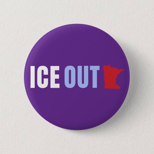 Eis raus Anti Trump Button (Vorderseite)