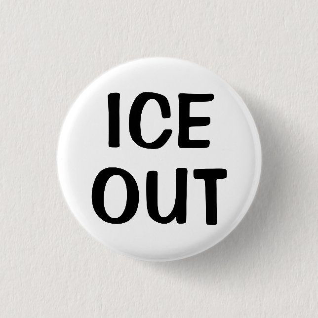 Eis raus  button (Vorderseite)