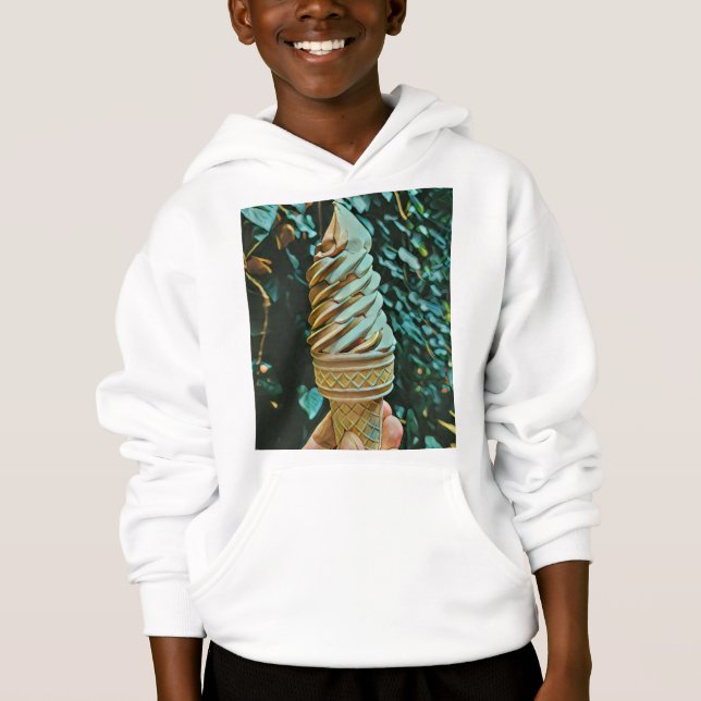 Eis-Rezept Hoodie (Vorderseite)
