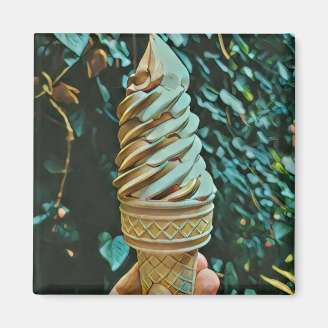 Eis-Rezept Magnet (Vorne)