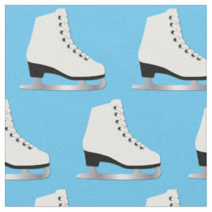 Eis Skate Abbildung Skaten Rink Blau Stoff